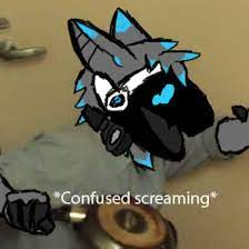 protogen confused screaming  meme template