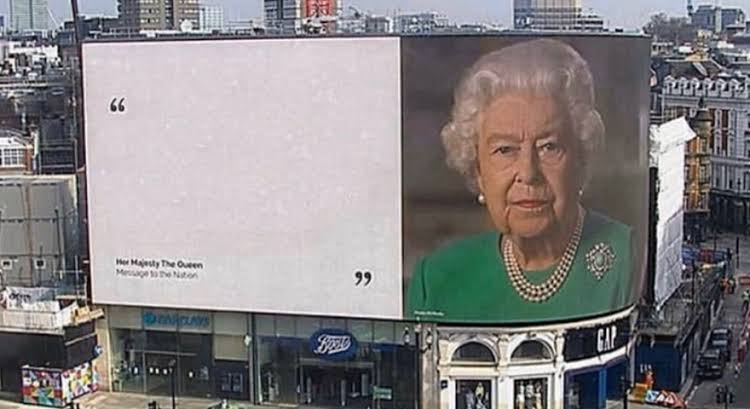 Queen billboard  meme template
