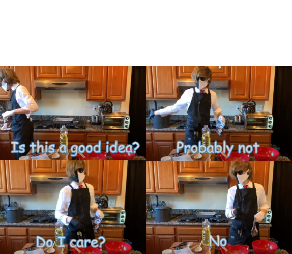 Ranboo "Is this a good idea?"  meme template