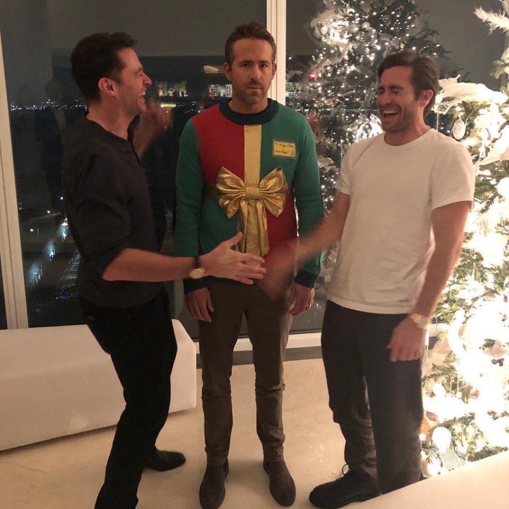 Ryan Reynolds Sweater Party  meme template