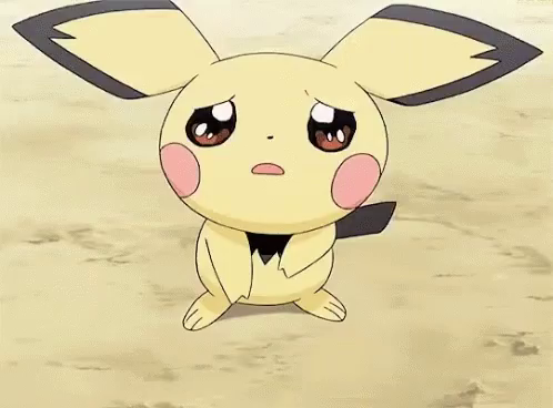 Sad pichu  meme template