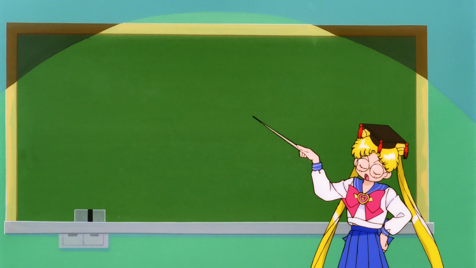 Sailor Moon Chalkboard  meme template