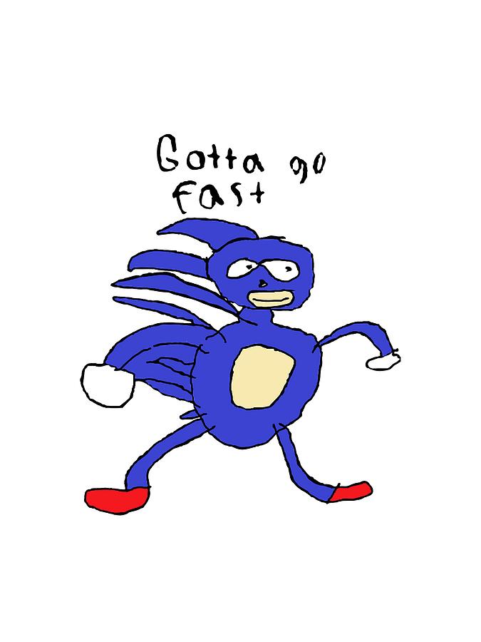 SANIC  meme template