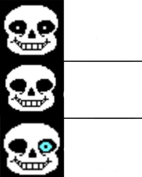 sans  meme template