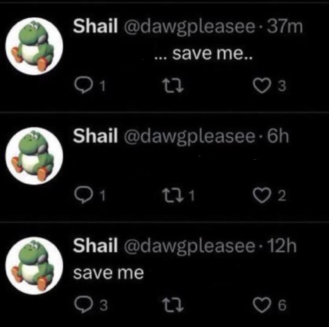 Save me meme template