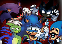 scared sonic  meme template