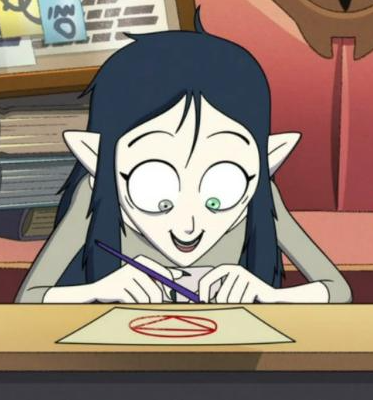 scary lilith the owl house  meme template
