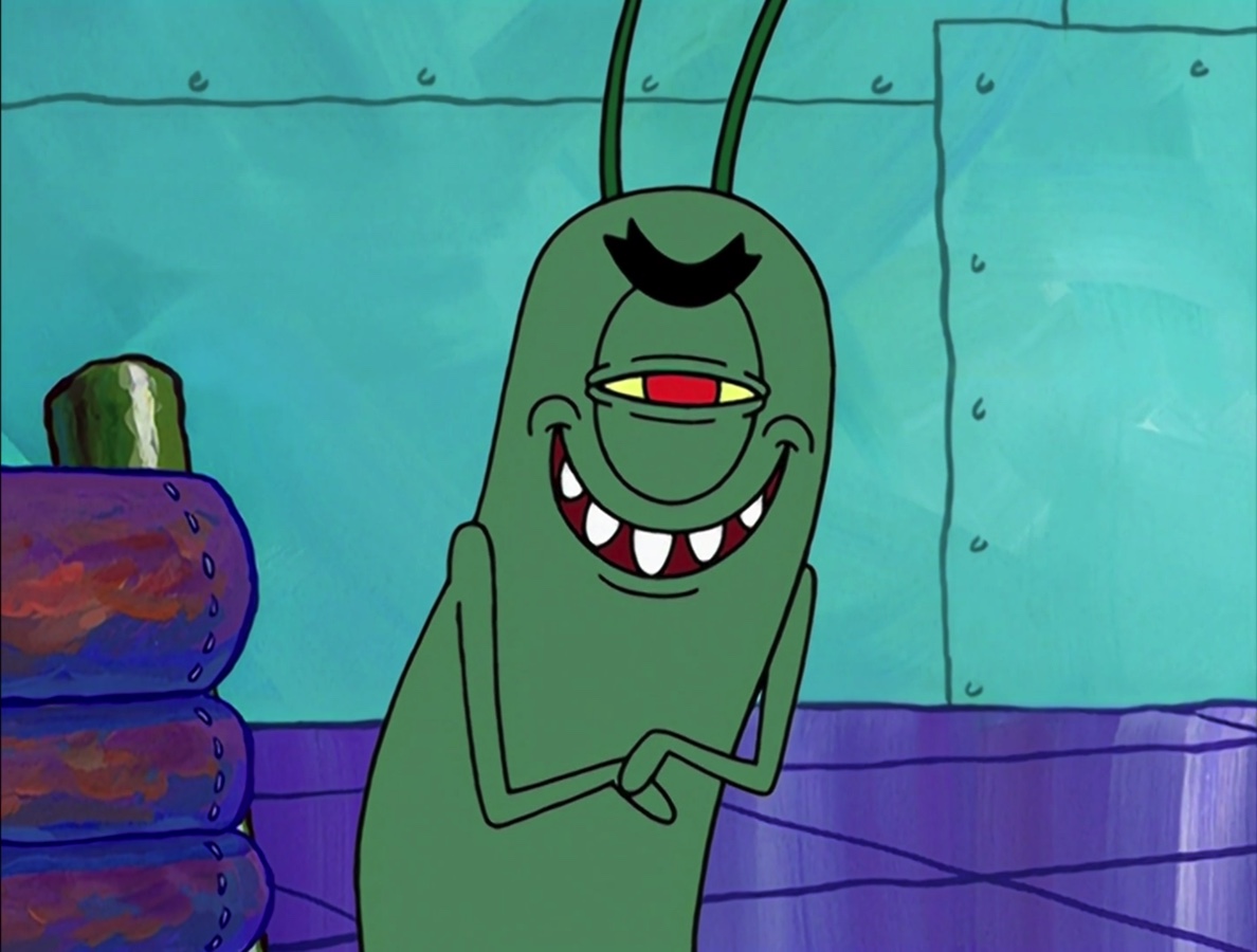 Scheming Plankton  meme template