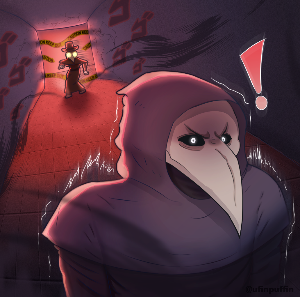 SCP-049-J VS SCP-049 (By u/ufinpuffin)  meme template