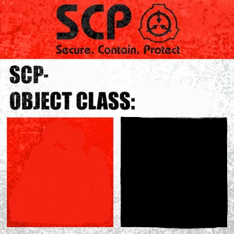 SCP Label Template: Keter  meme template