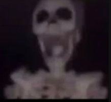 screaming skeleton  meme template