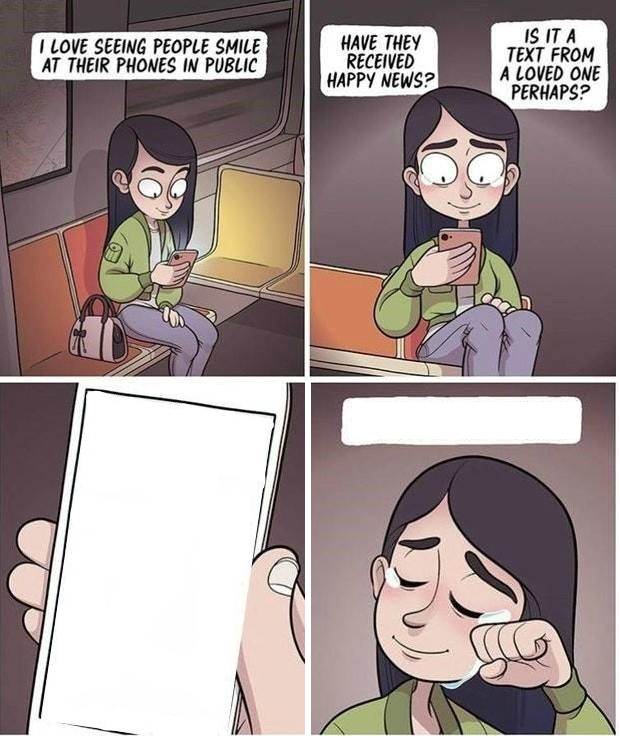 Seeing People Smile 1  meme template