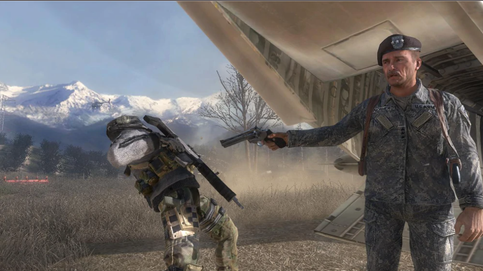 Shepherd killing Ghost  meme template