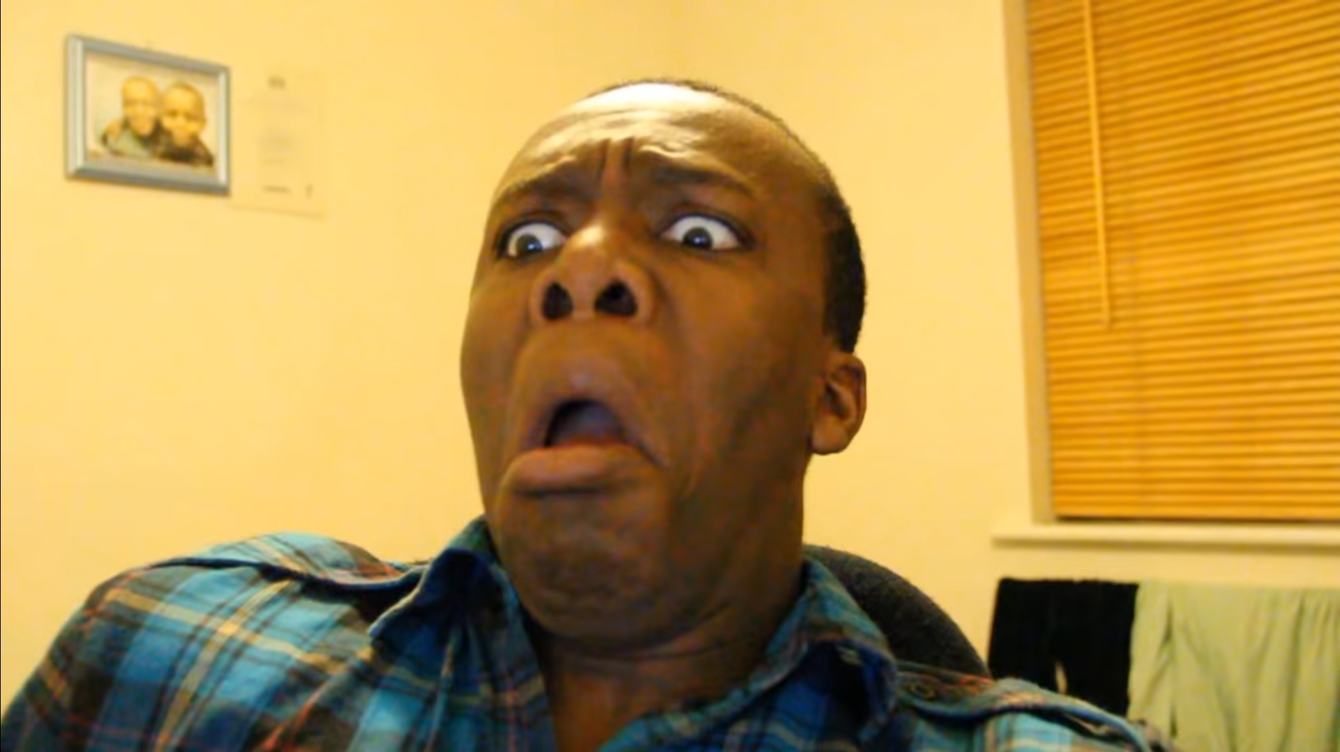 Shocked KSI  meme template