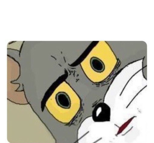 Shocked Tom  meme template