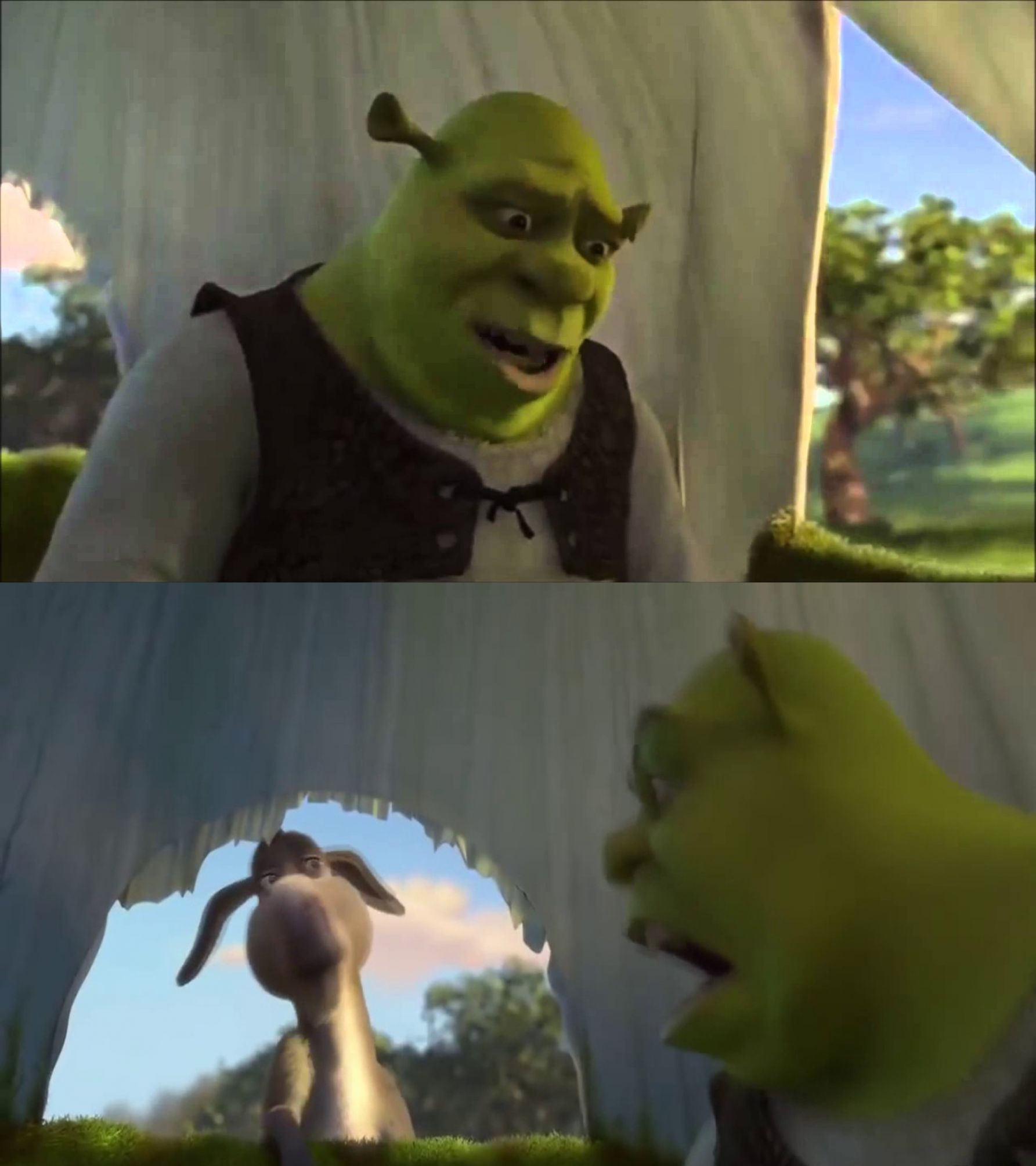 shrek five minutes  meme template