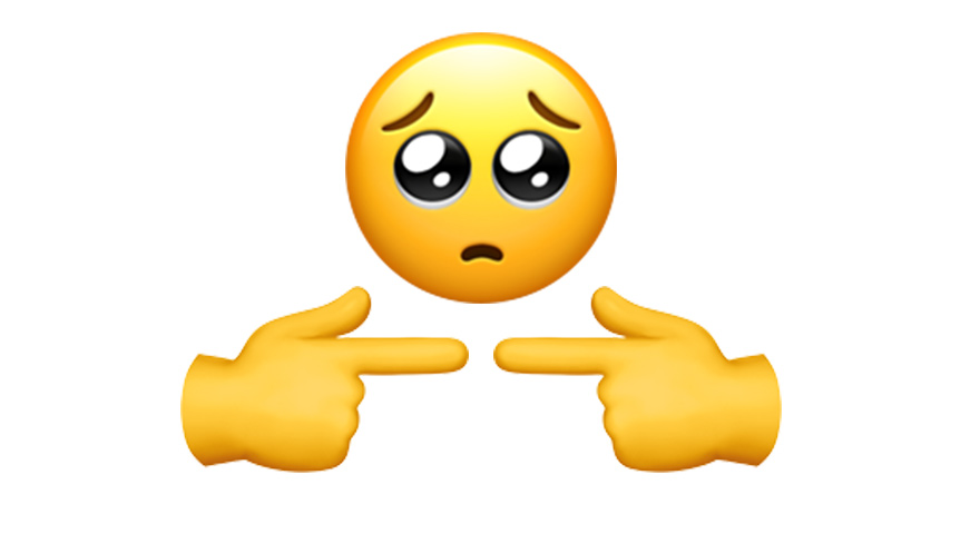 Shy emoji  meme template