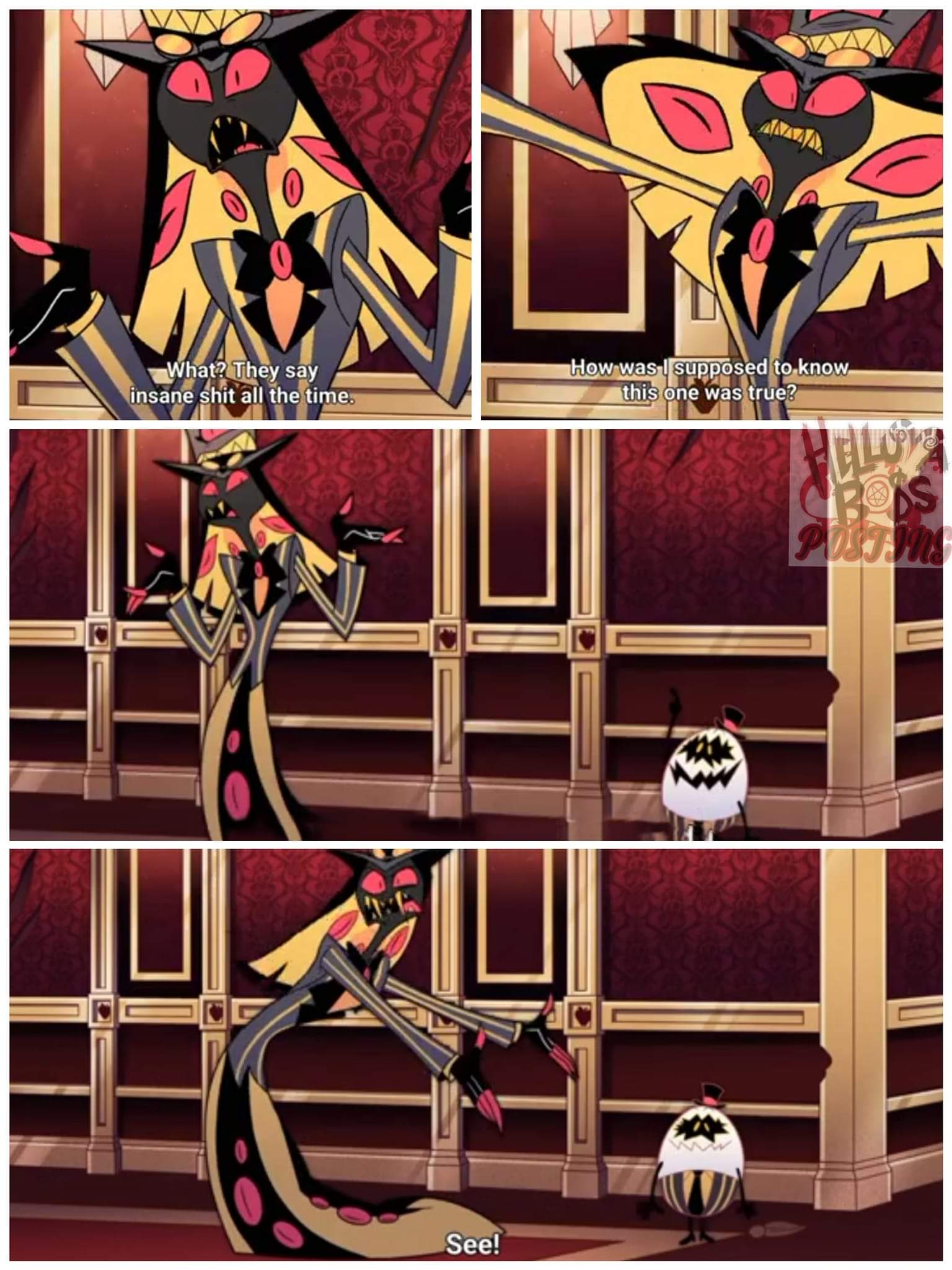 Sir Pentious They Say Insane Shit All the Time meme template