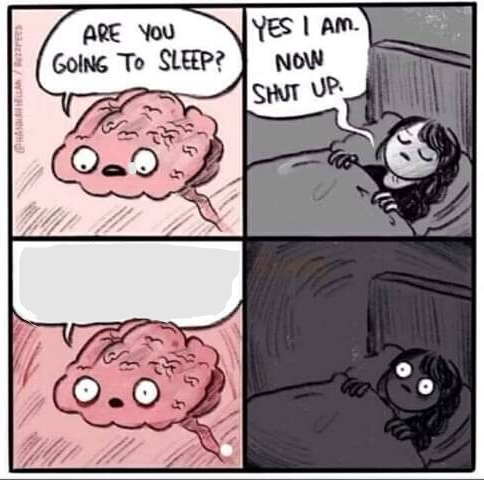 Sleeping Brain  meme template