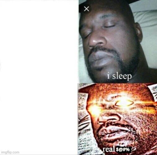 Sleeping shaq  meme template