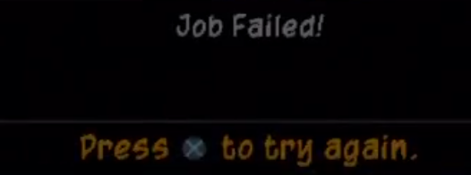 Sly cooper 2 job failed!  meme template