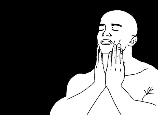 Smooth Face  meme template