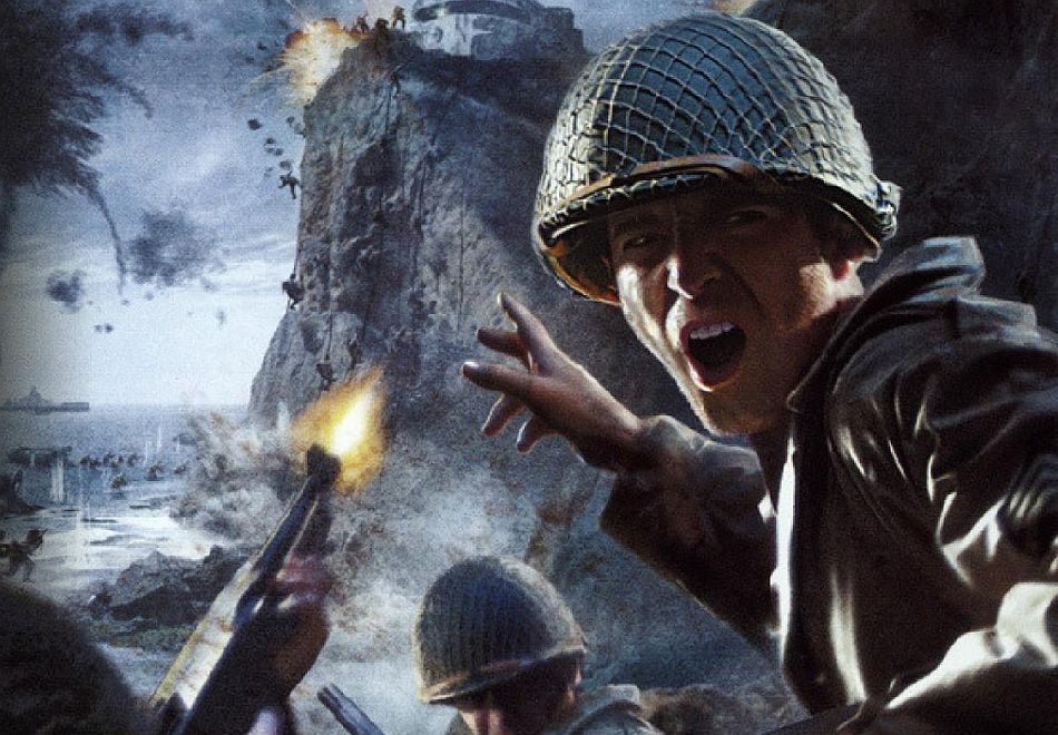 Soldiers Invading d-day  meme template