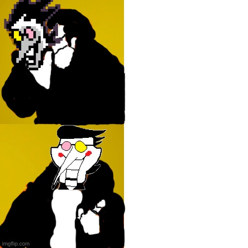 Spamton Drake  meme template