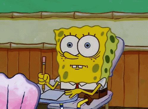 spongebob nervous about salmonella signs  meme template