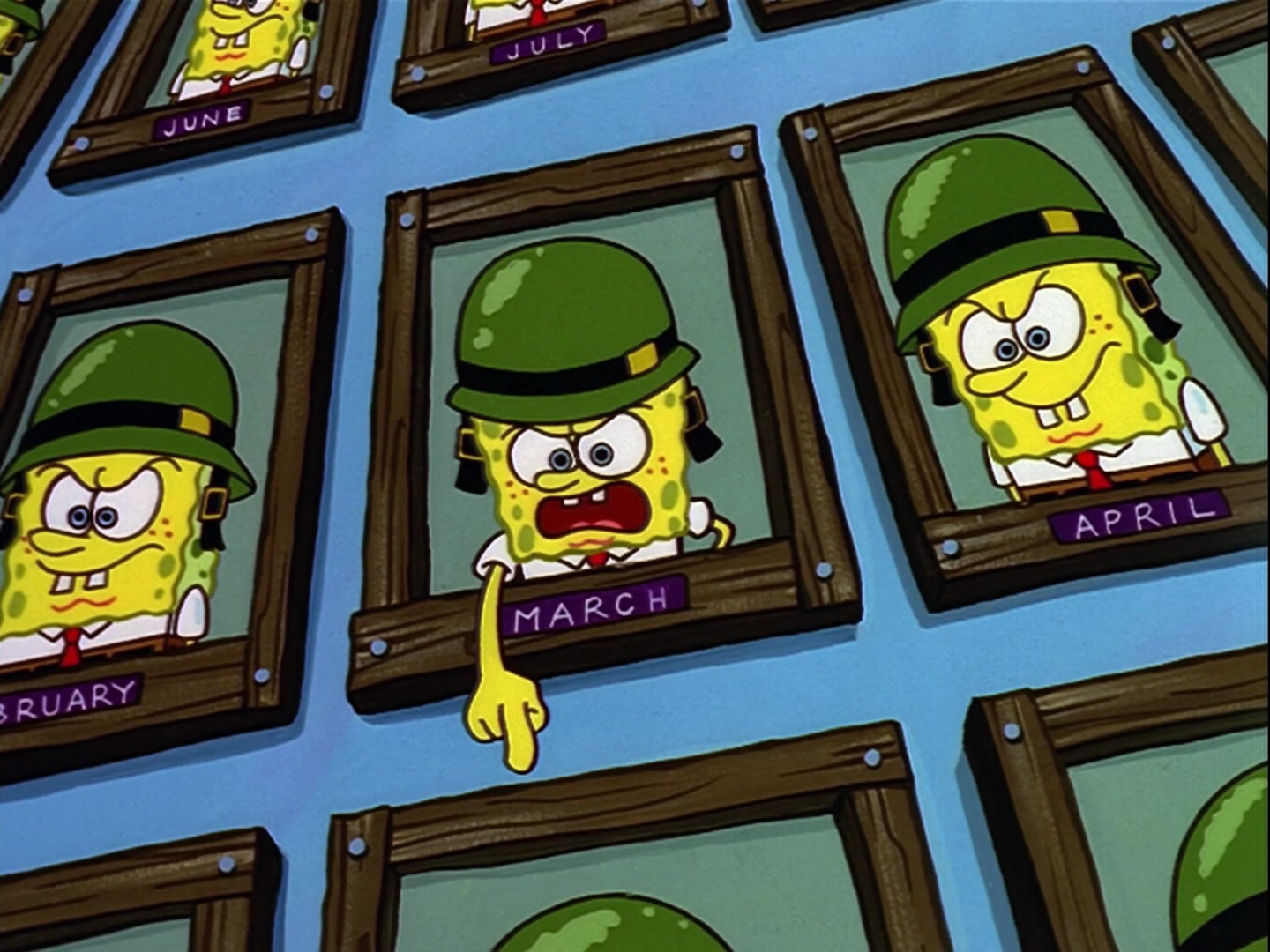 SpongeBob No Buts In War  meme template