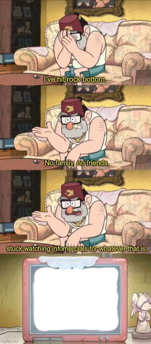 Stan infomercial  meme template