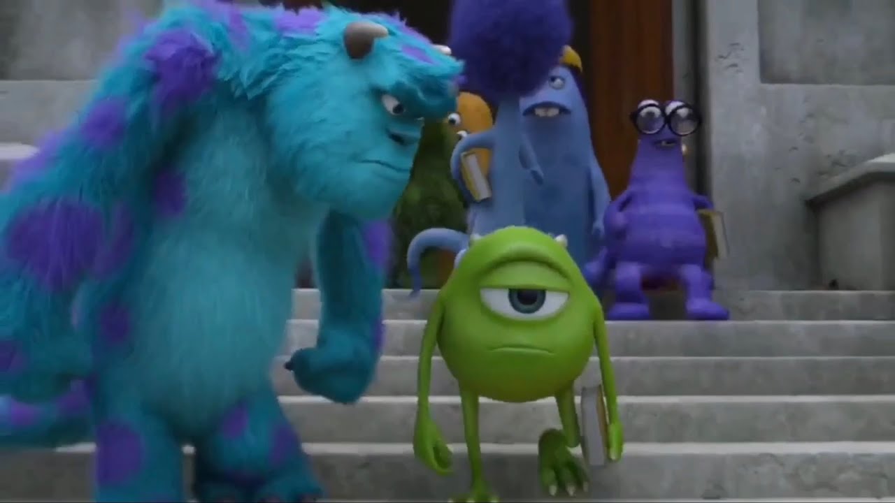 sully staring at mike  meme template