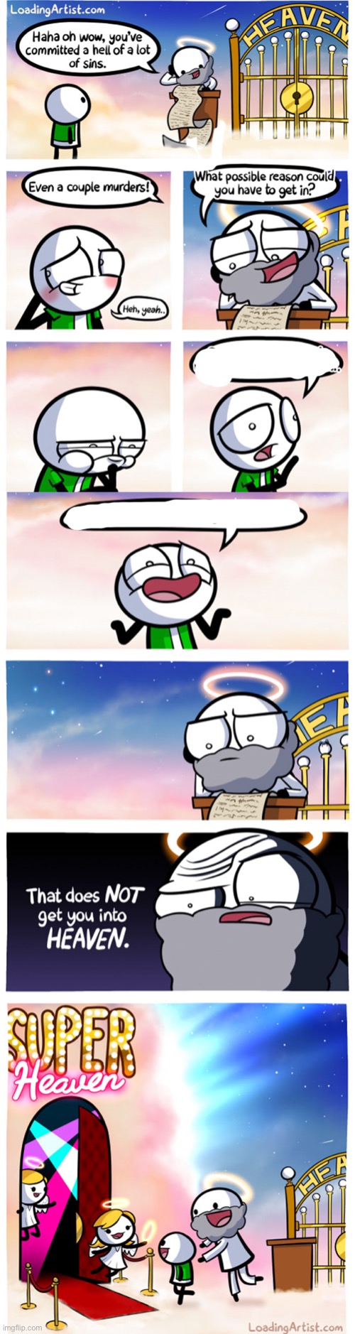 Super Heaven  meme template