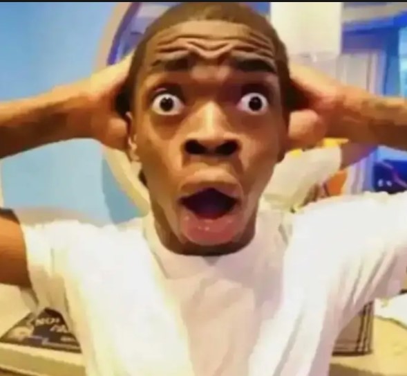 Surprised Black Guy  meme template