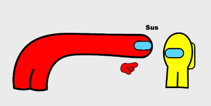 Sus  meme template