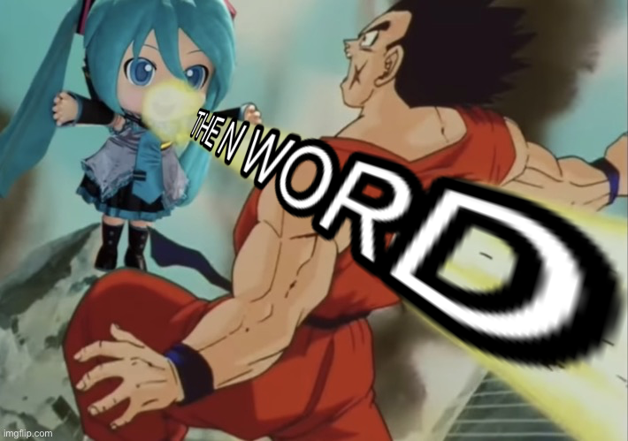 The n word  meme template