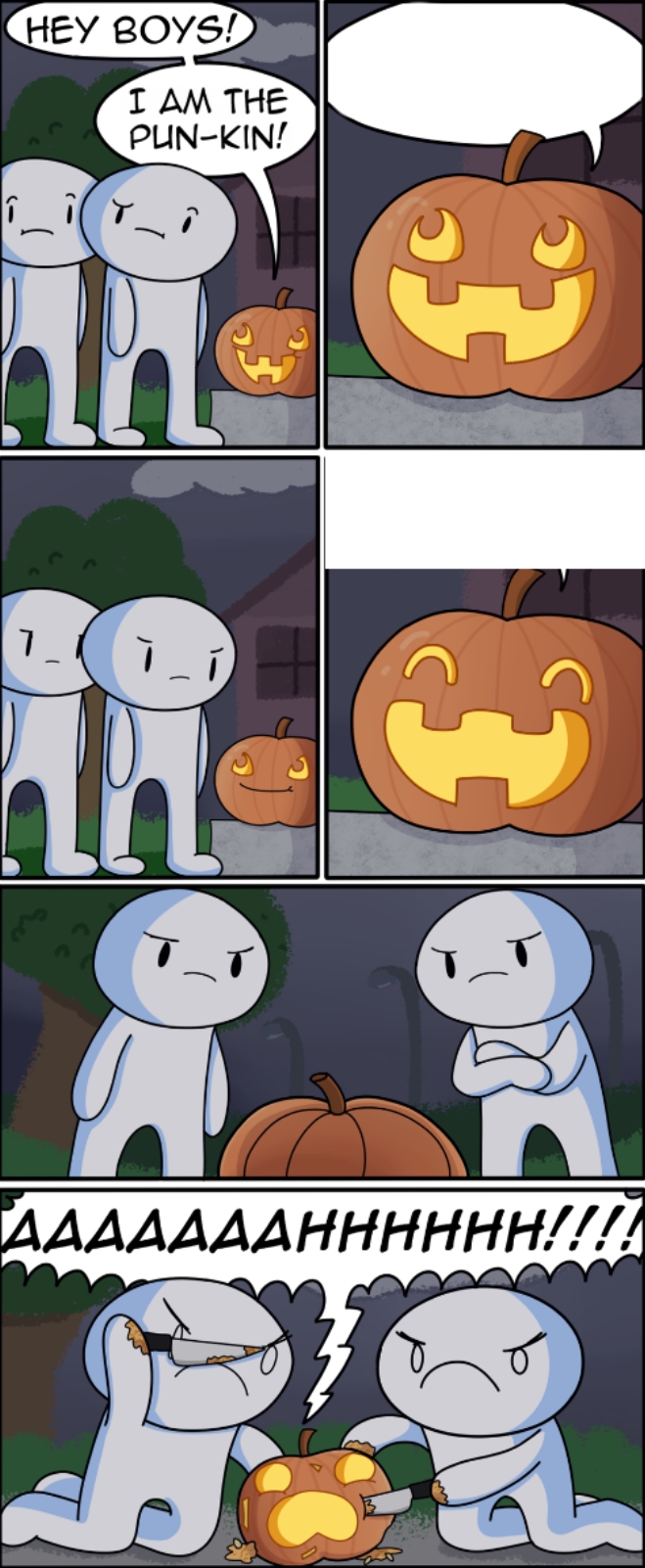 The Pun Kin meme template