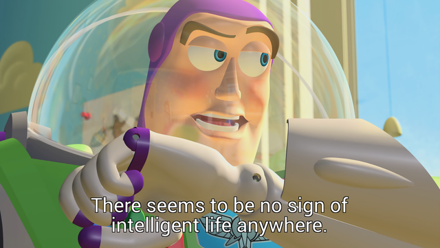 There seems to be no sign of intelligent life anywhere  meme template