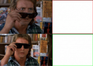 They live sunglasses  meme template