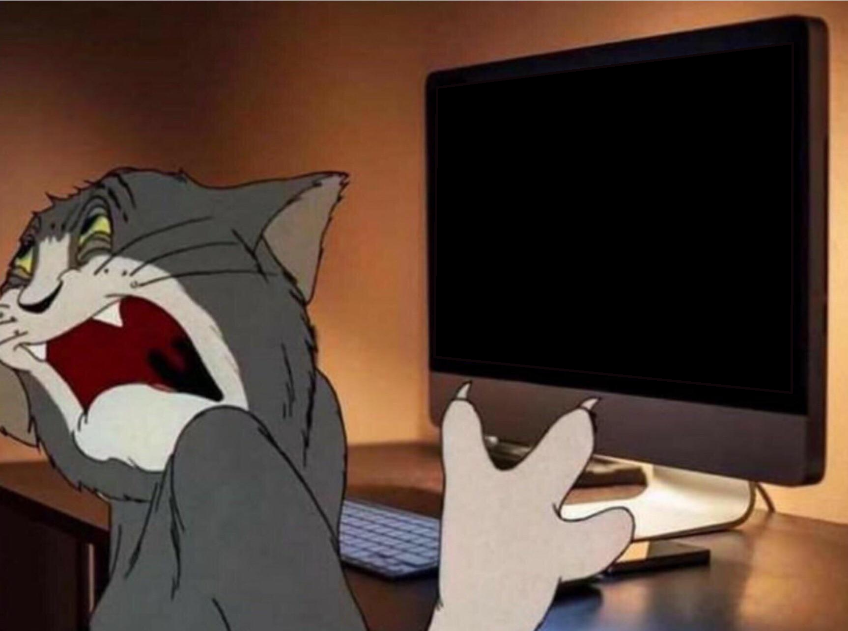 Tom Jerry Sad  meme template