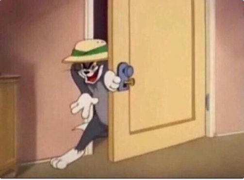 TOM SNEAKING IN A ROOM  meme template