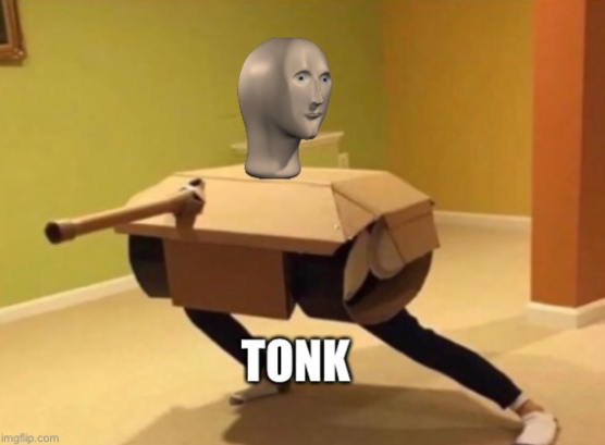 Tonk  meme template