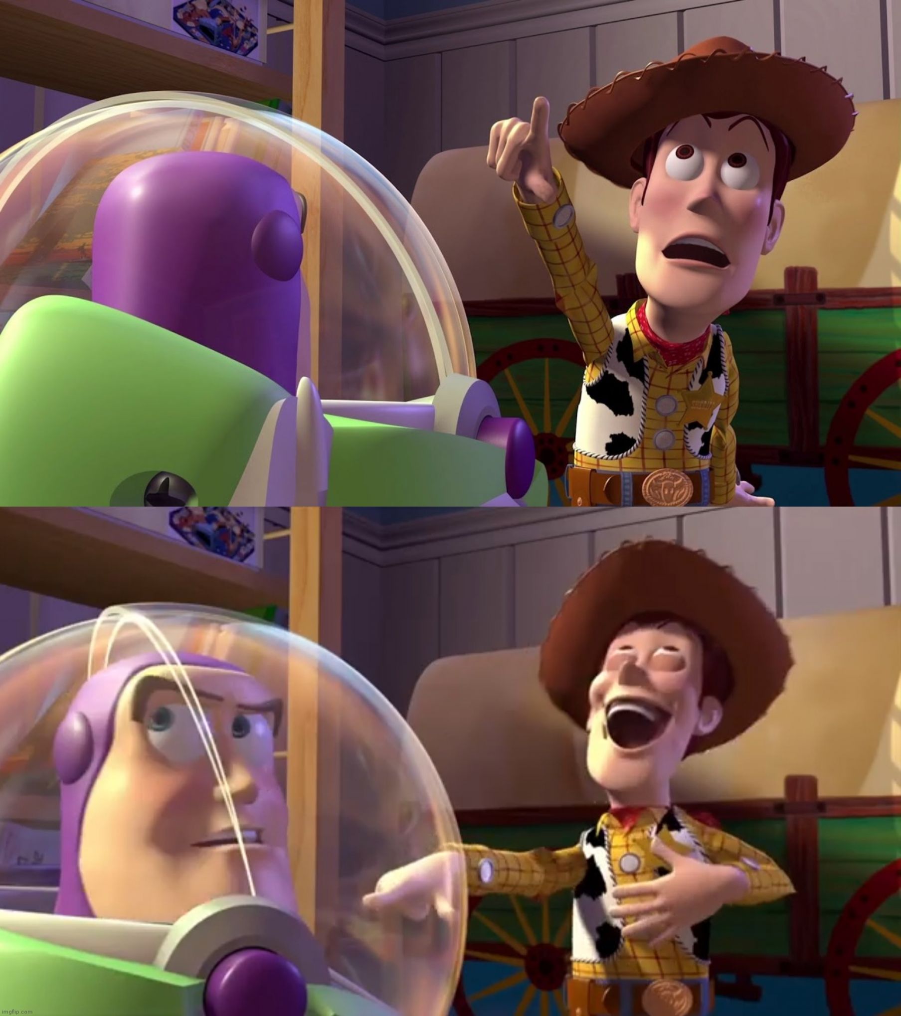 Toy Story funny scene  meme template