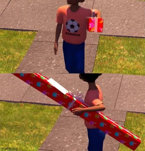 Toy Story Present  meme template