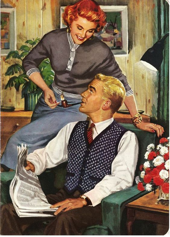 Traditional Husband House Wife Marriage  meme template