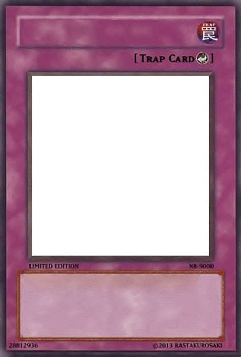 Trap Card Meme  meme template