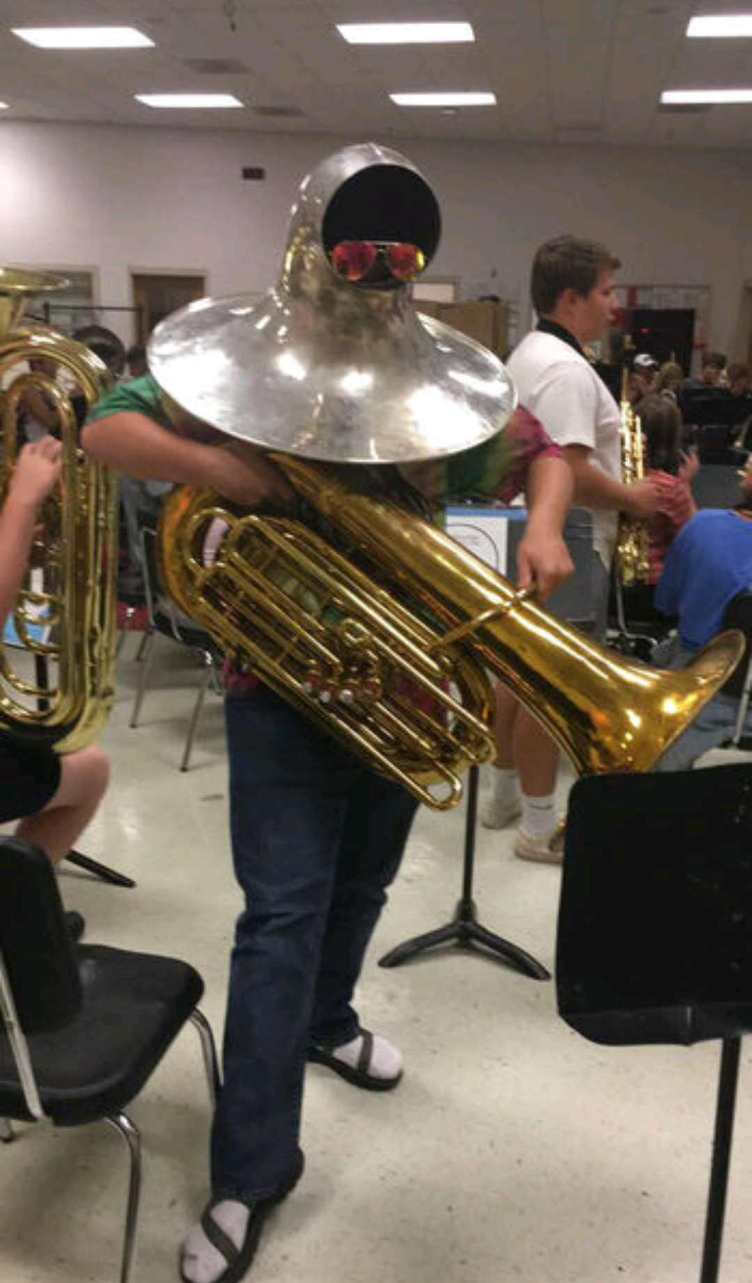 Tuba Sniper  meme template