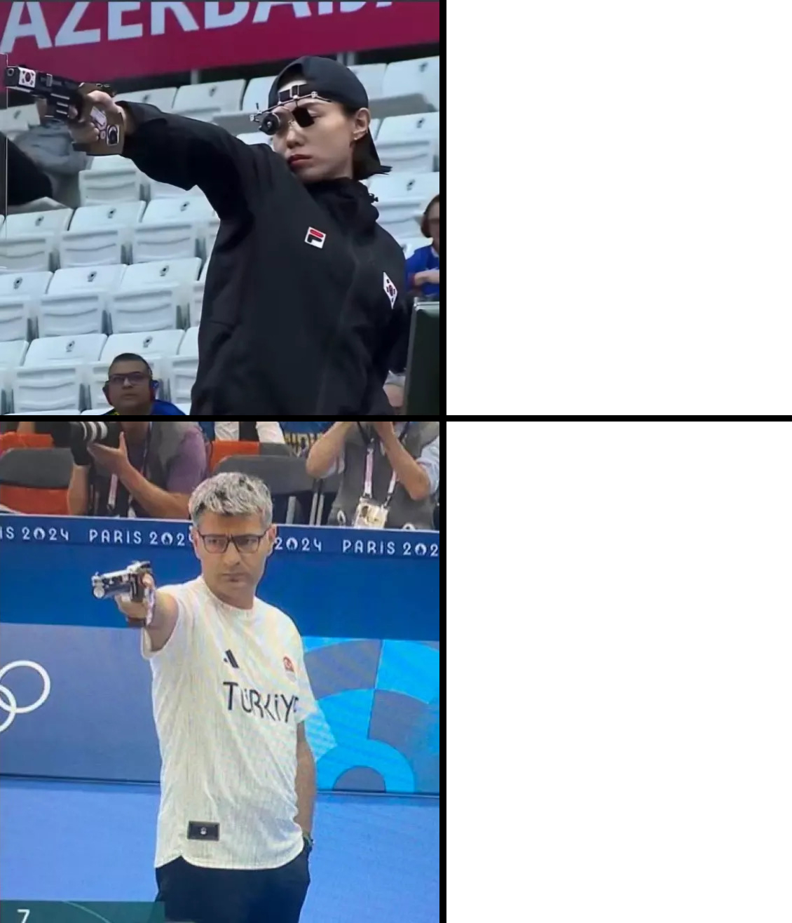 Turkish dad olympics meme template