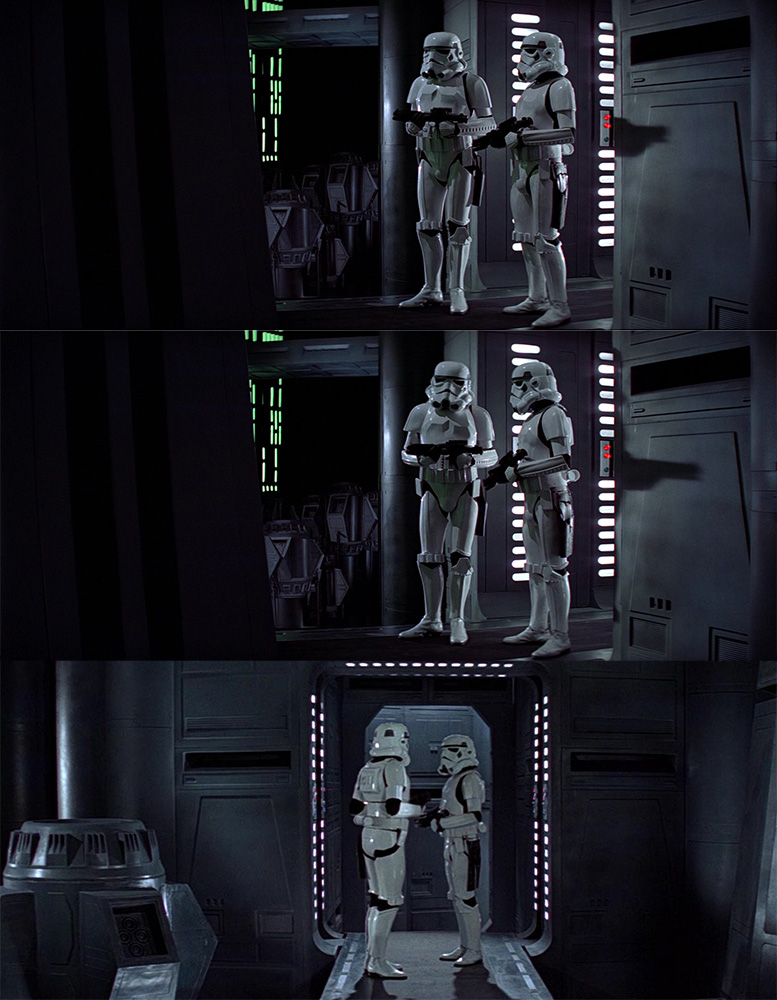 Two Stormtroopers  meme template