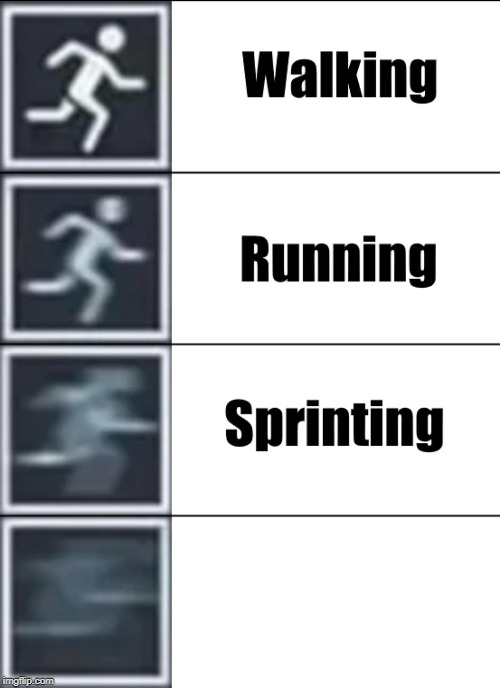 Very Fast  meme template